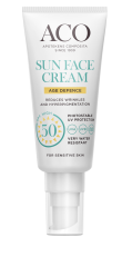 ACO SUN Face Cream Age Defence SPF50+ hajusteeton 40 ml